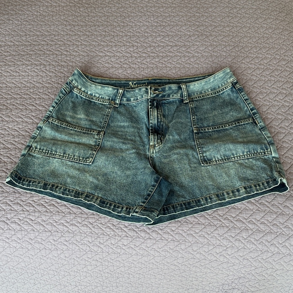 Natural Reflections Comfort Stretch Womens Jean Shorts